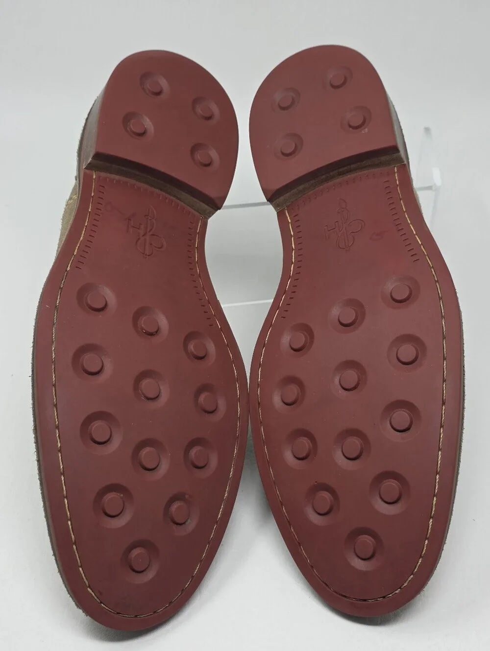 Cole Haan Air Men’s Size 9.5 M Brown Tumbled Leather Slip On Loafer C11856
